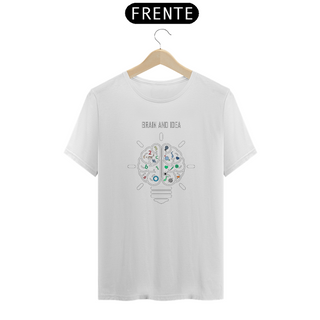 Nome do produtoBrain And Idea | Camiseta Quality