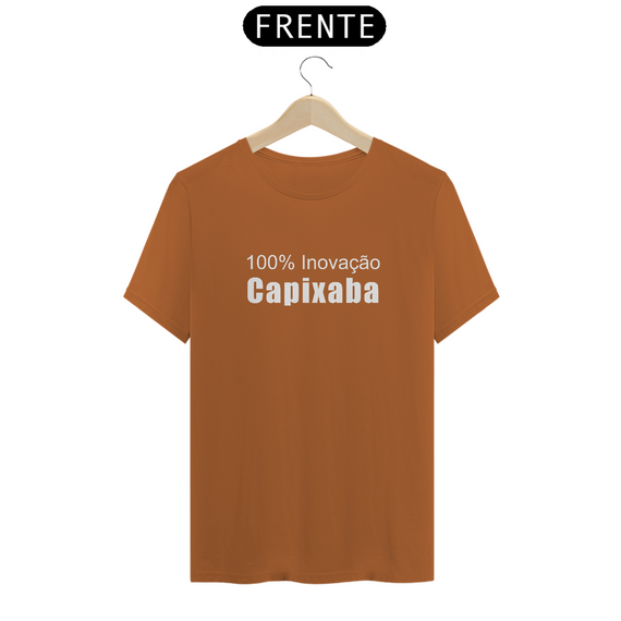 Inovação Capixaba | Camiseta Algodão Pima | Escura