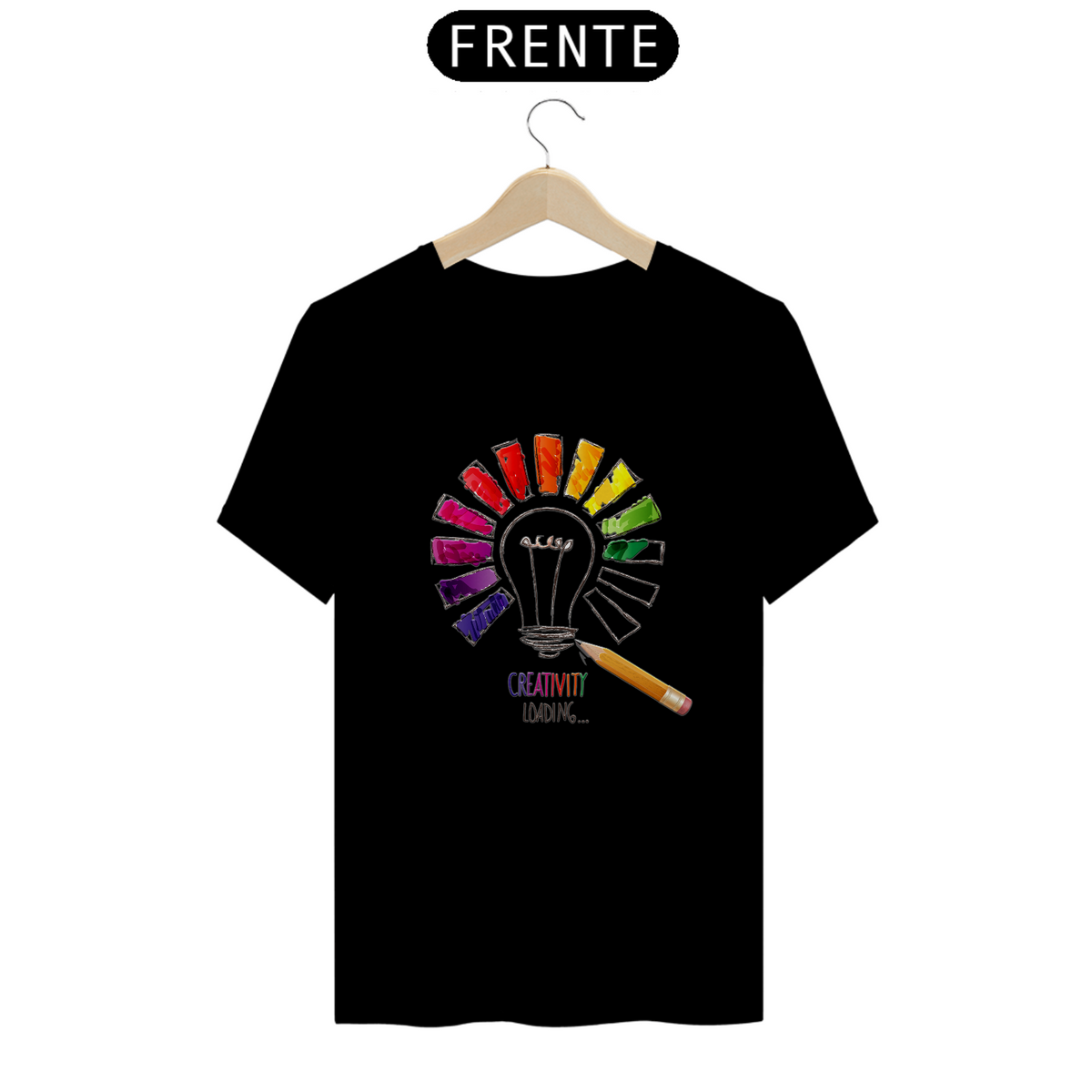Nome do produto: Creativity Loading | Camiseta Quality