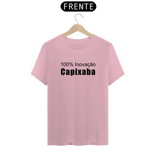 Nome do produtoInovação Capixaba | Camiseta Algodão Pima | Clara