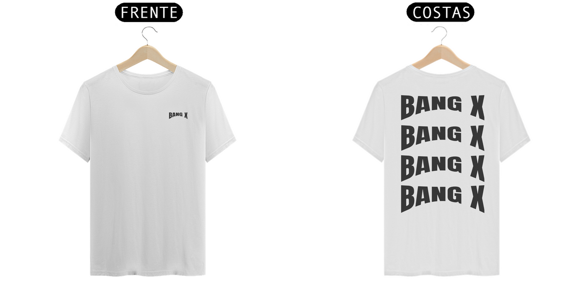 Nome do produto: CAMISETA BANG X 2