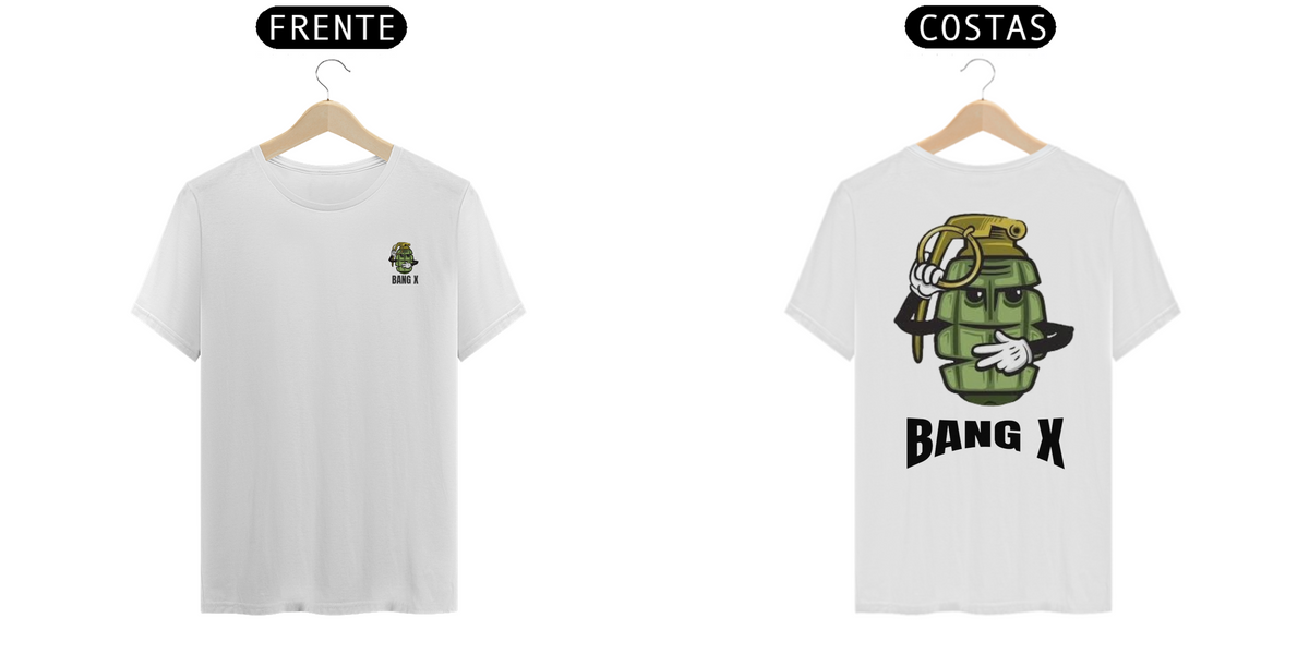 Nome do produto: CAMISETA BANG X (GRANADA) 2