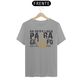 Nome do produtoPARÁGRAFO I GRAY GOLD T-SHIRT QUALITY