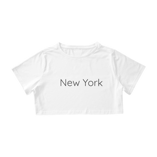 Nome do produtoCroped da new York feminino 