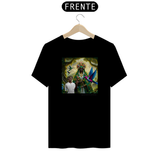 Camiseta Rainha da Floresta, Mestre Irineu e Beija Flor