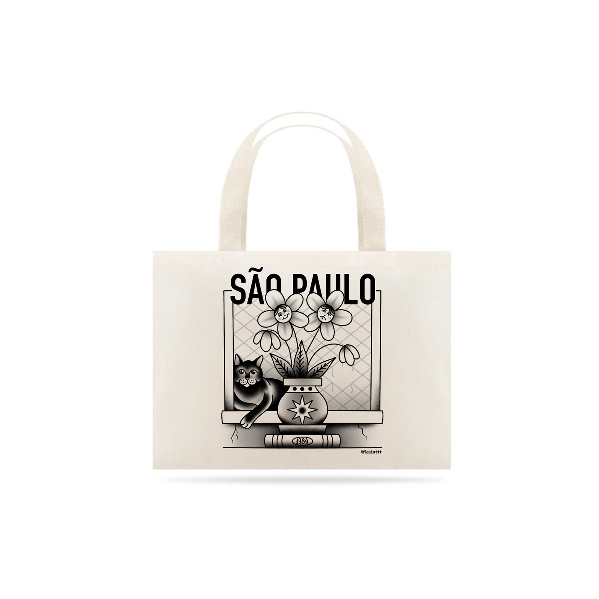 Nome do produto: Ecobag São Paulo @kaiattt