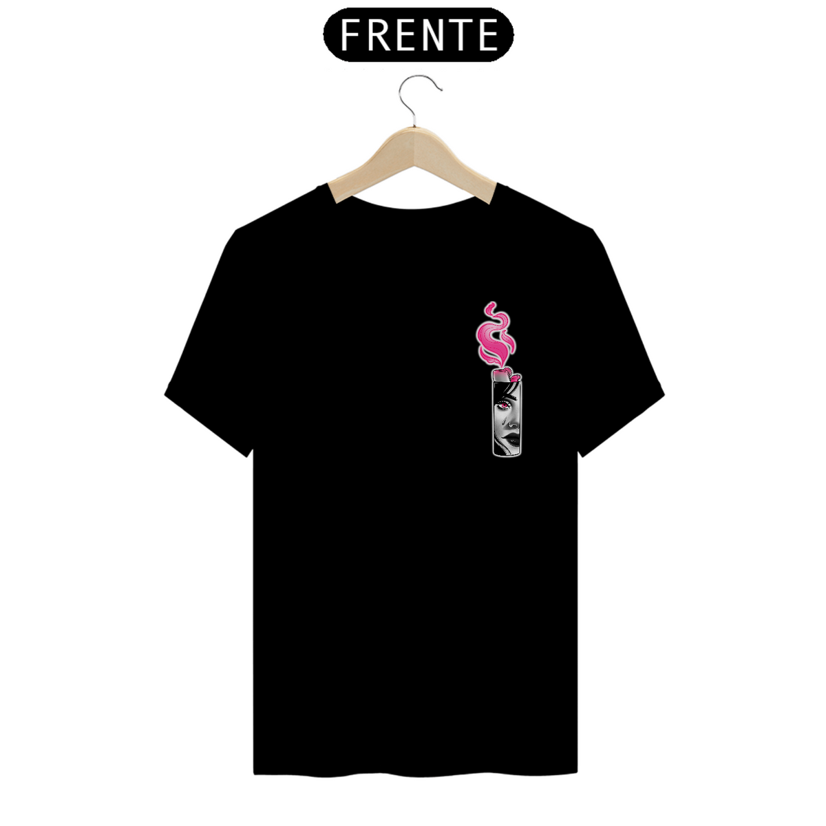 Nome do produto: Camiseta Isqueirinho Pink @demorink