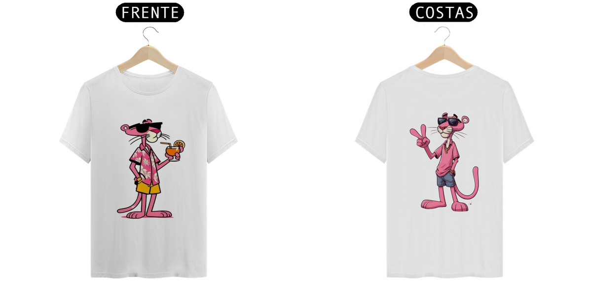 Nome do produto: T- Shirt Clássica Pantera