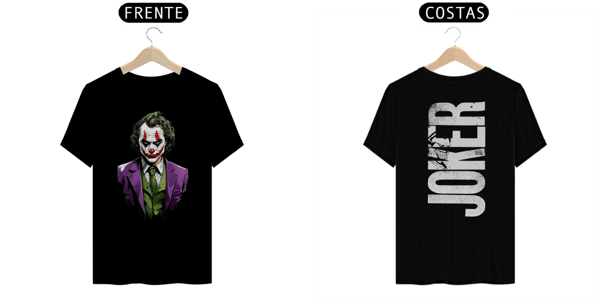 Nome do produto: T-Shirt Joker  Quality