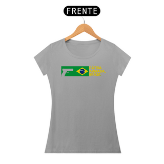Nome do produtoCamiseta Pátria Armada Brasil Feminina