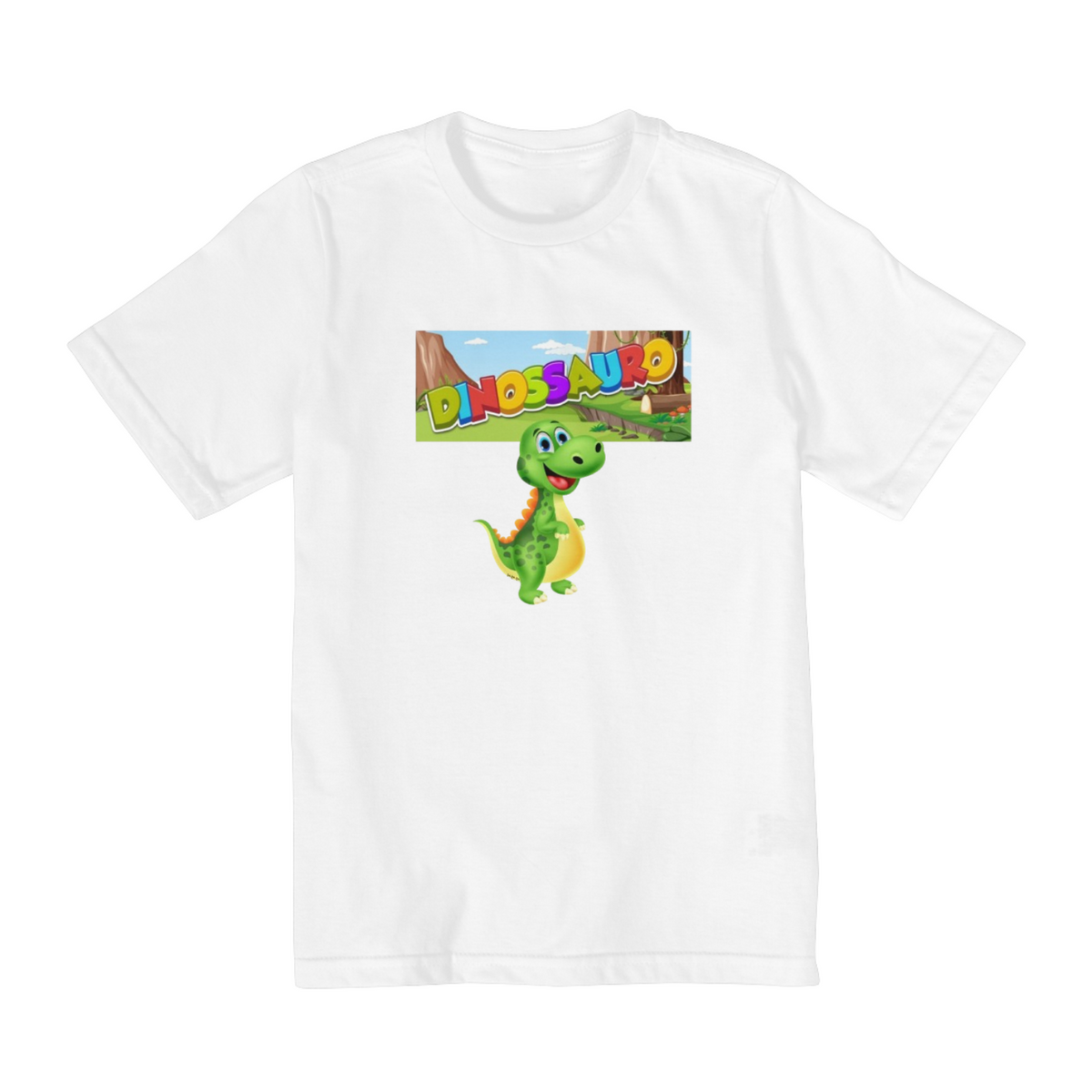 Nome do produto: Camiseta Dinossauro Side Role Kids