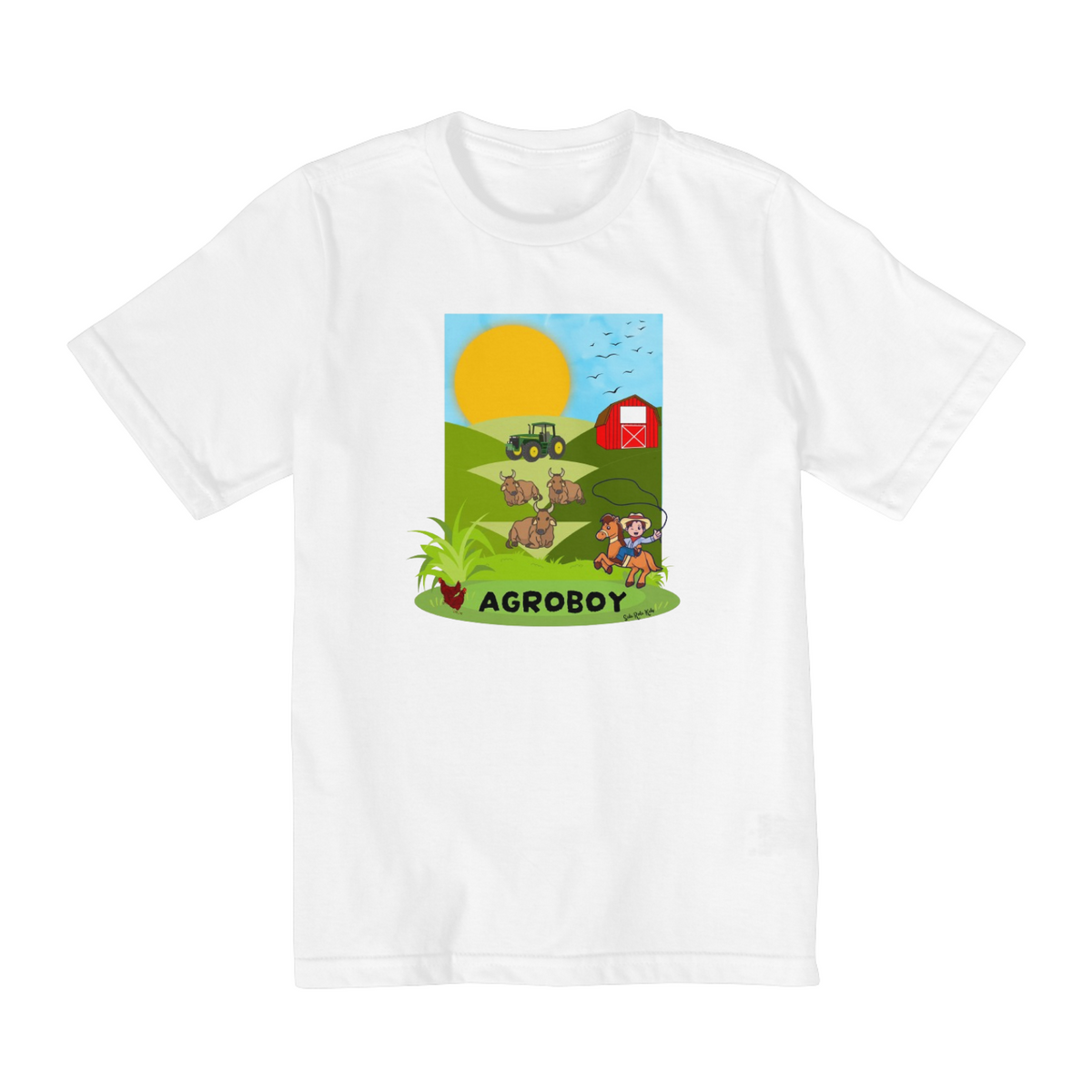 Nome do produto: Camiseta Agroboy Infantil