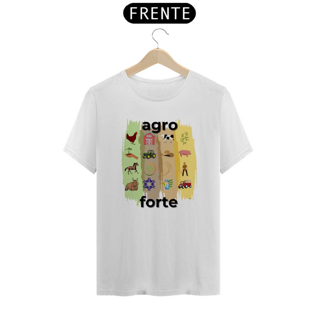 Nome do produto: Camiseta Agro Forte