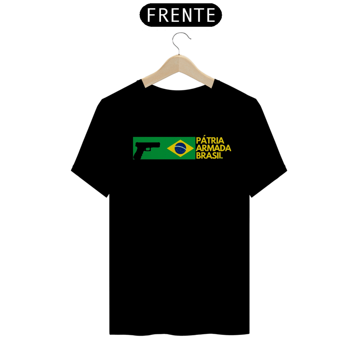 Nome do produto: Camiseta Pátria Armada Brasil