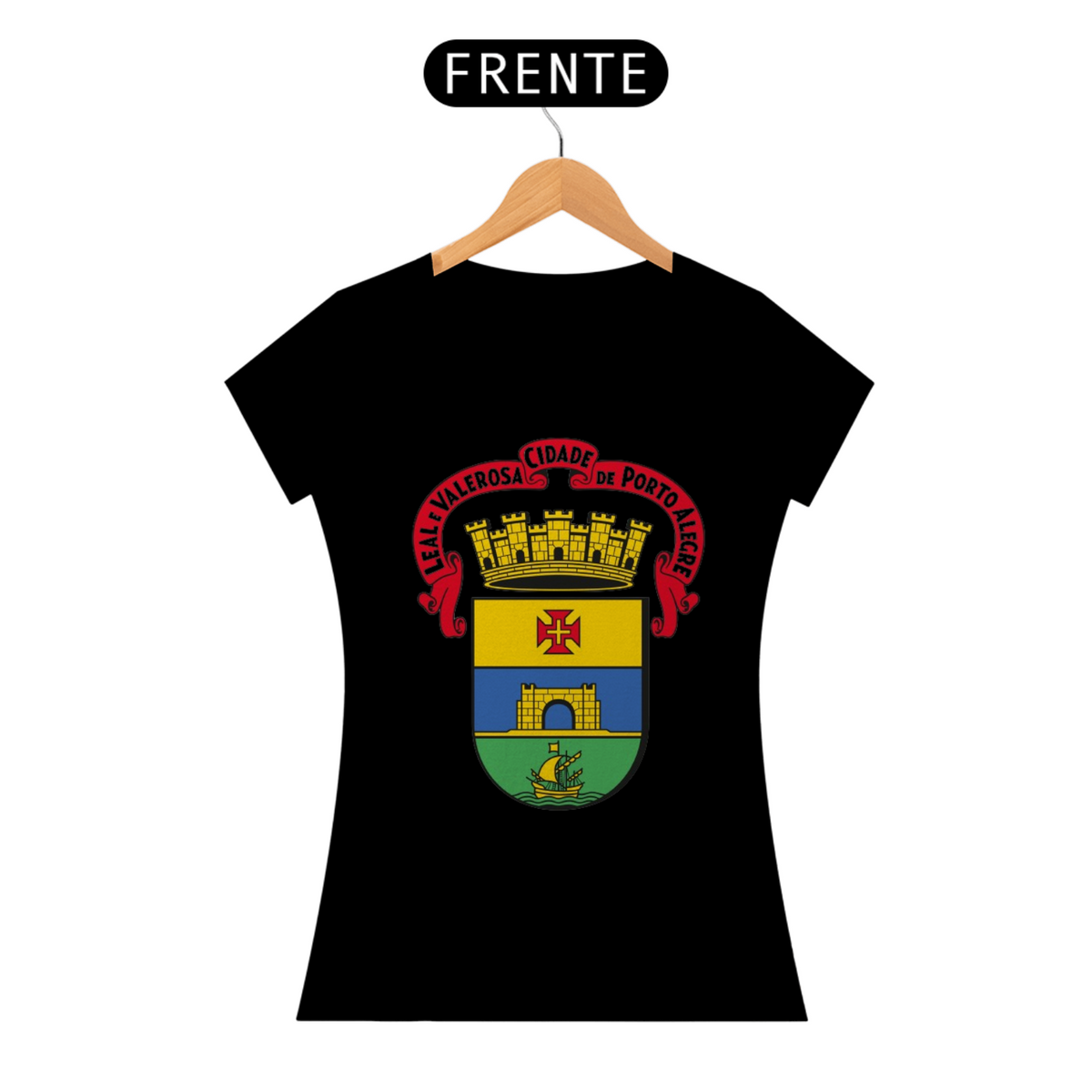 Nome do produto: Camiseta Brasão Cidade de Porto Alegre
