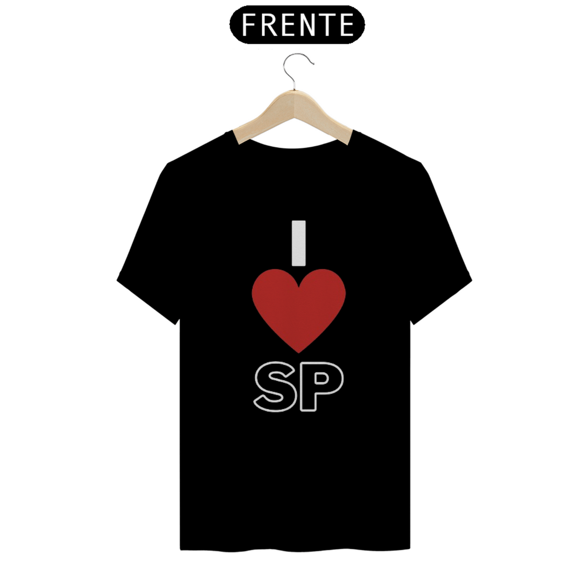 Nome do produto: Camiseta I Love SP