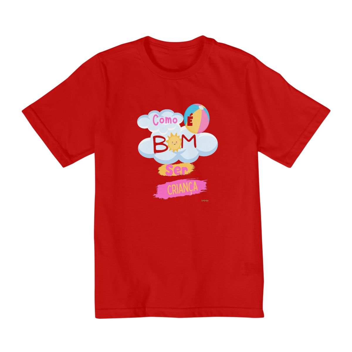 Nome do produto: Camiseta Ser Criança Side Role Kids