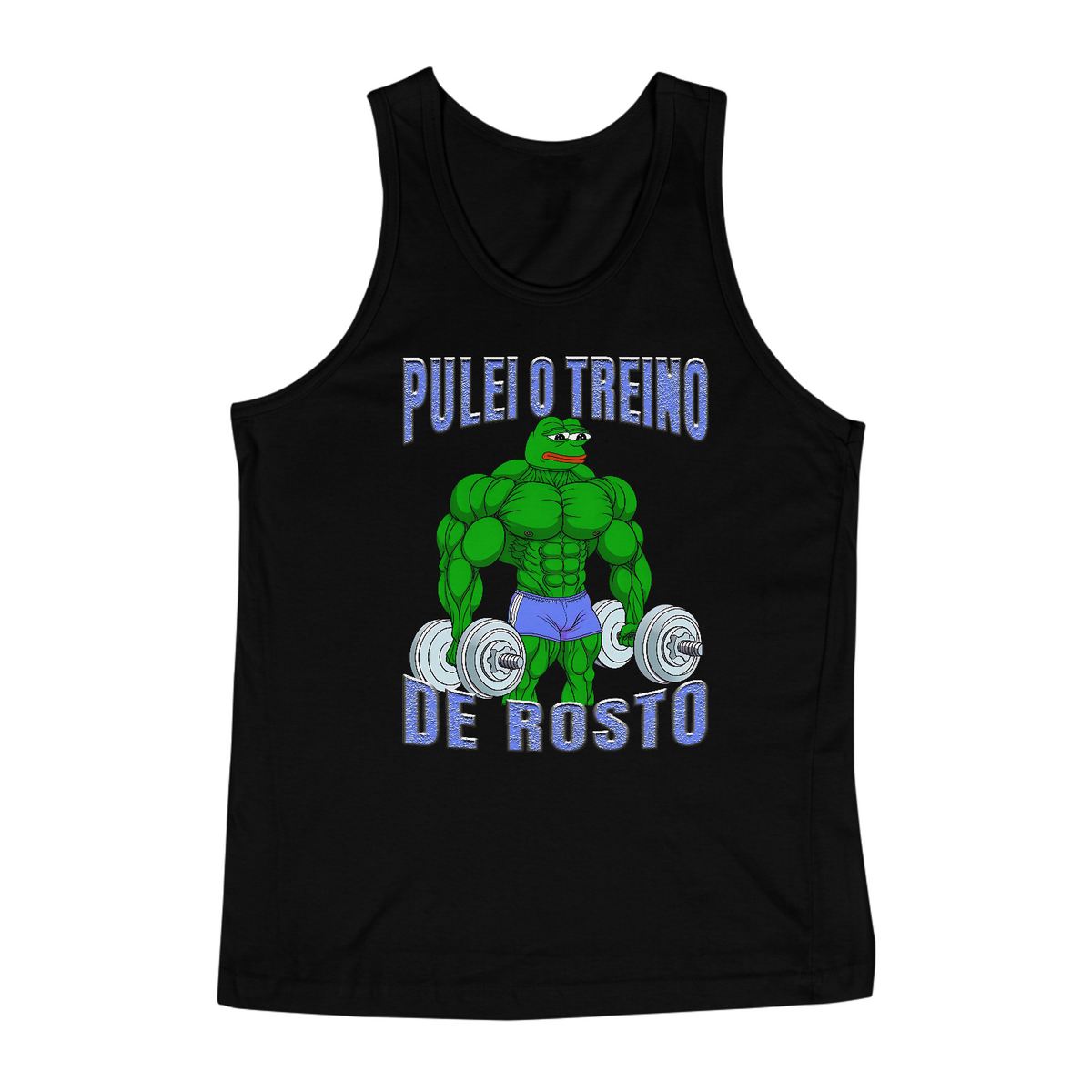 Nome do produto: Pulei o Treino de Rosto - Regata