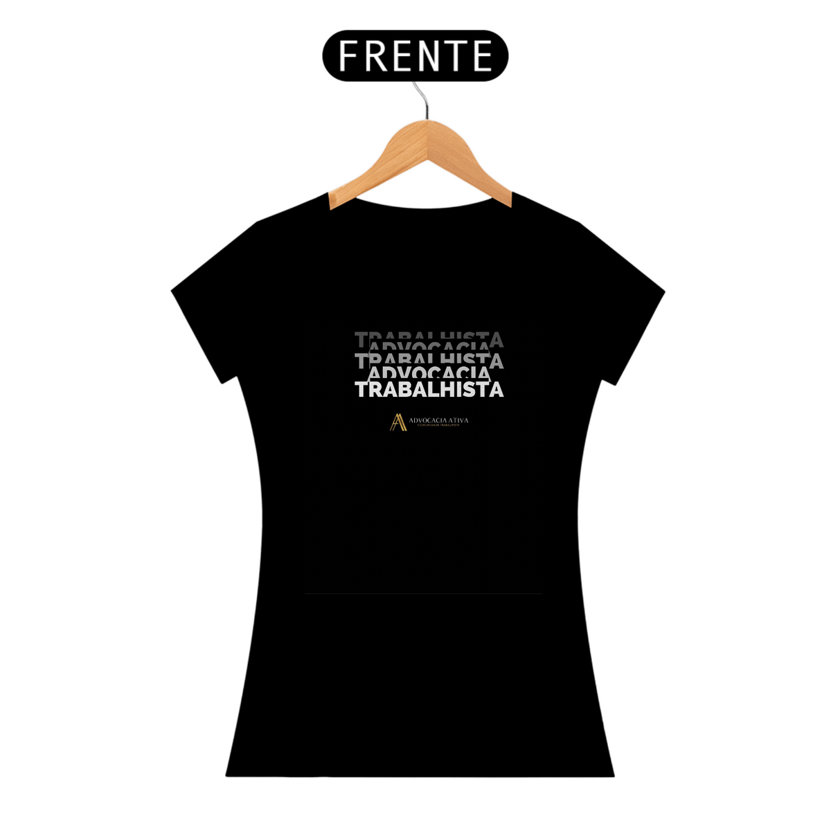 Nome do produto: Camiseta Feminina - Trabalhista