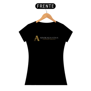 Camiseta feminina - Advocacia Ativa