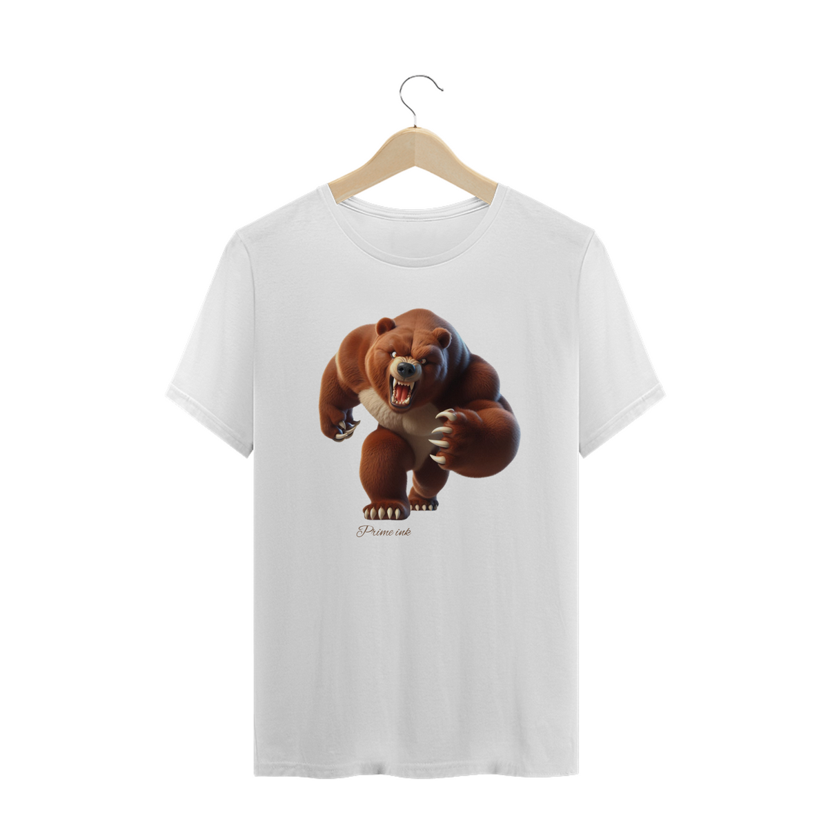 Nome do produto: Camisa Plus Size Urso
