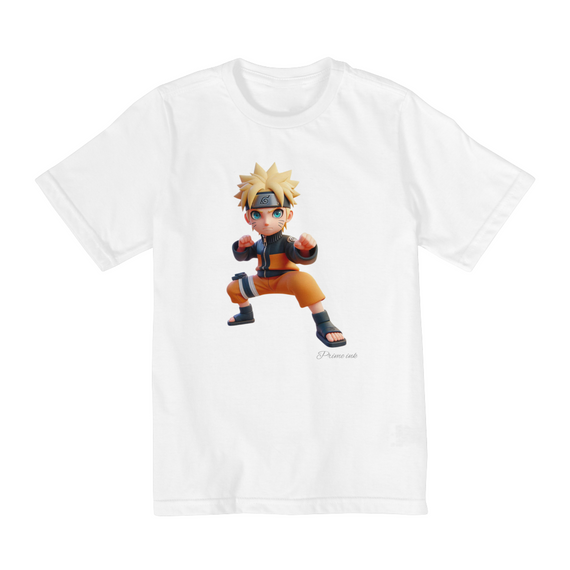 Camisa Quality Infantil Naruto II (2 a 8)