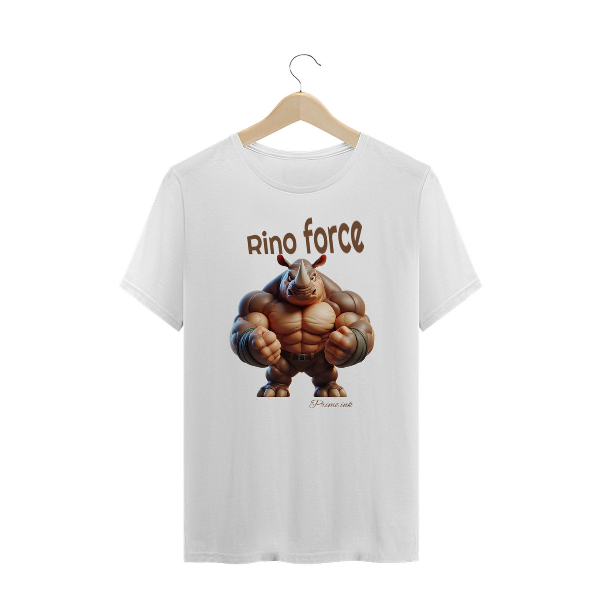 Nome do produto: Camisa Plus Size Rino Force
