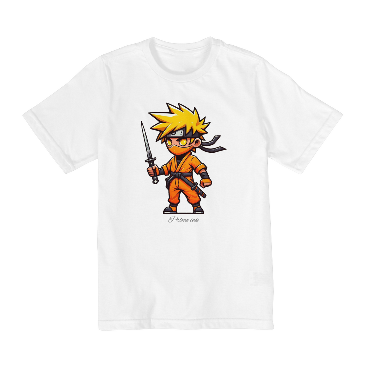 Nome do produto: Camisa Quality Infantil Ninja (2 a 8)