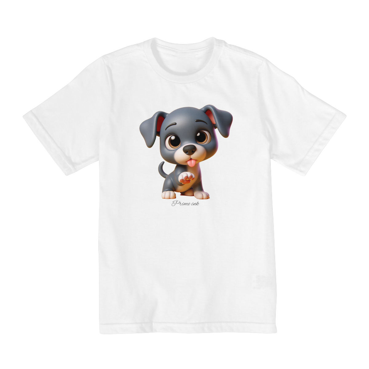 Nome do produto: Camisa Quality Infantil Doguinho (2 a 8)