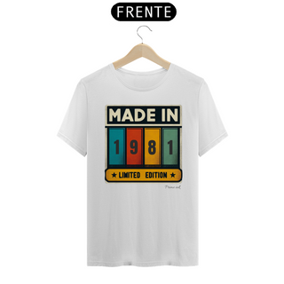 Nome do produtoCamisa Made in 1981