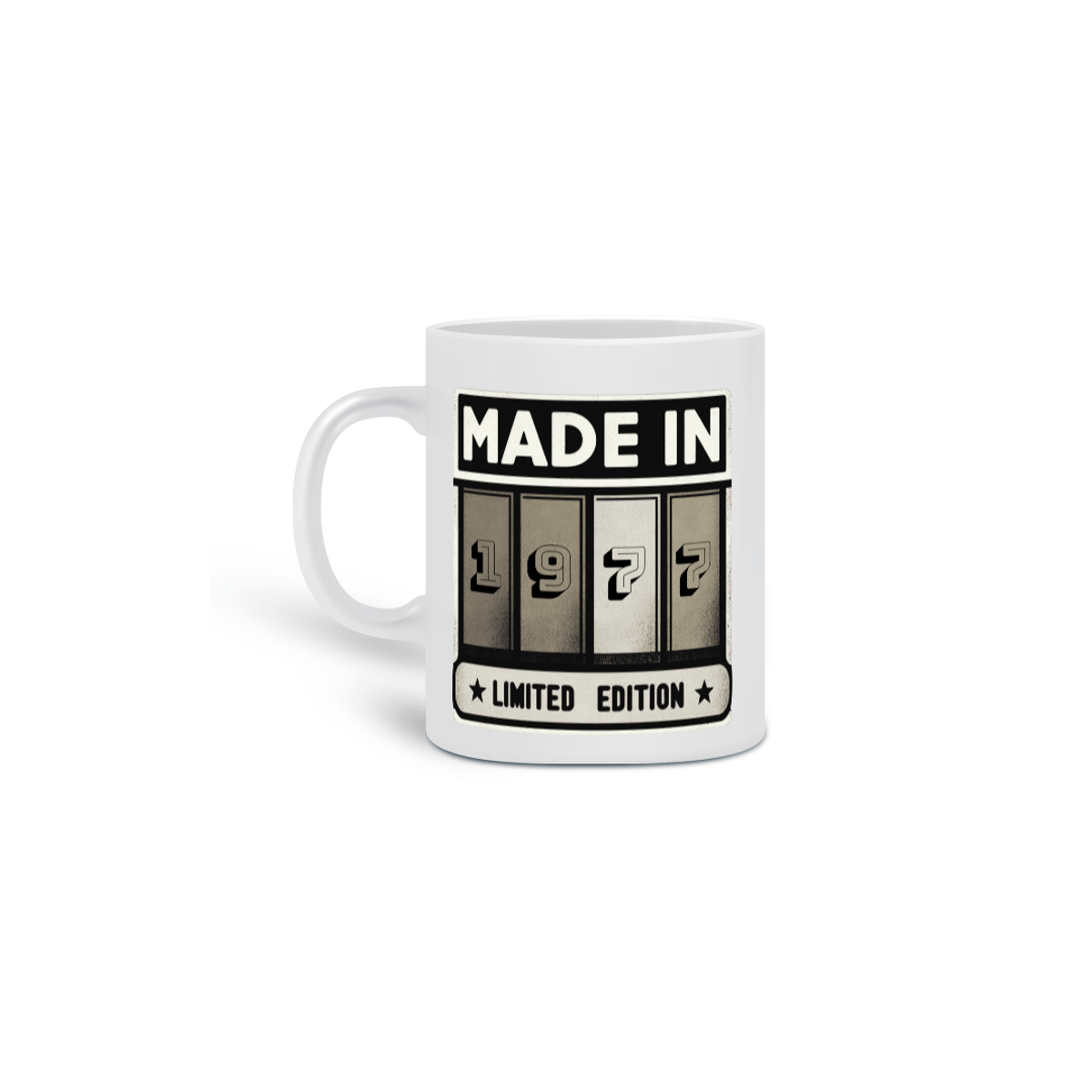 Nome do produto: Caneca Made in 1977