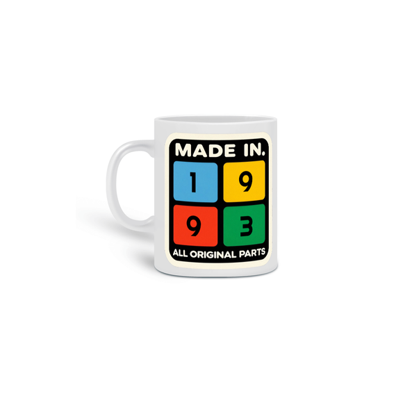 Caneca Made in 1993