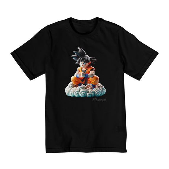 Camisa Quality Infantil Goku (2 a 8)