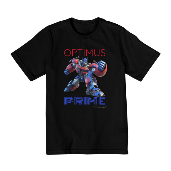 Camisa Quality Infantil Optimus (10 a 14)