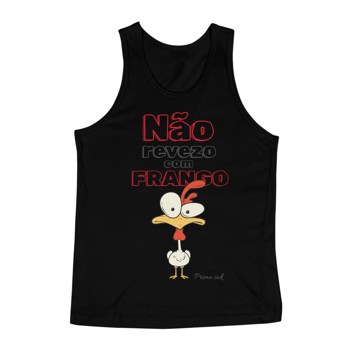 Nome do produto: Camisa Regata Frango