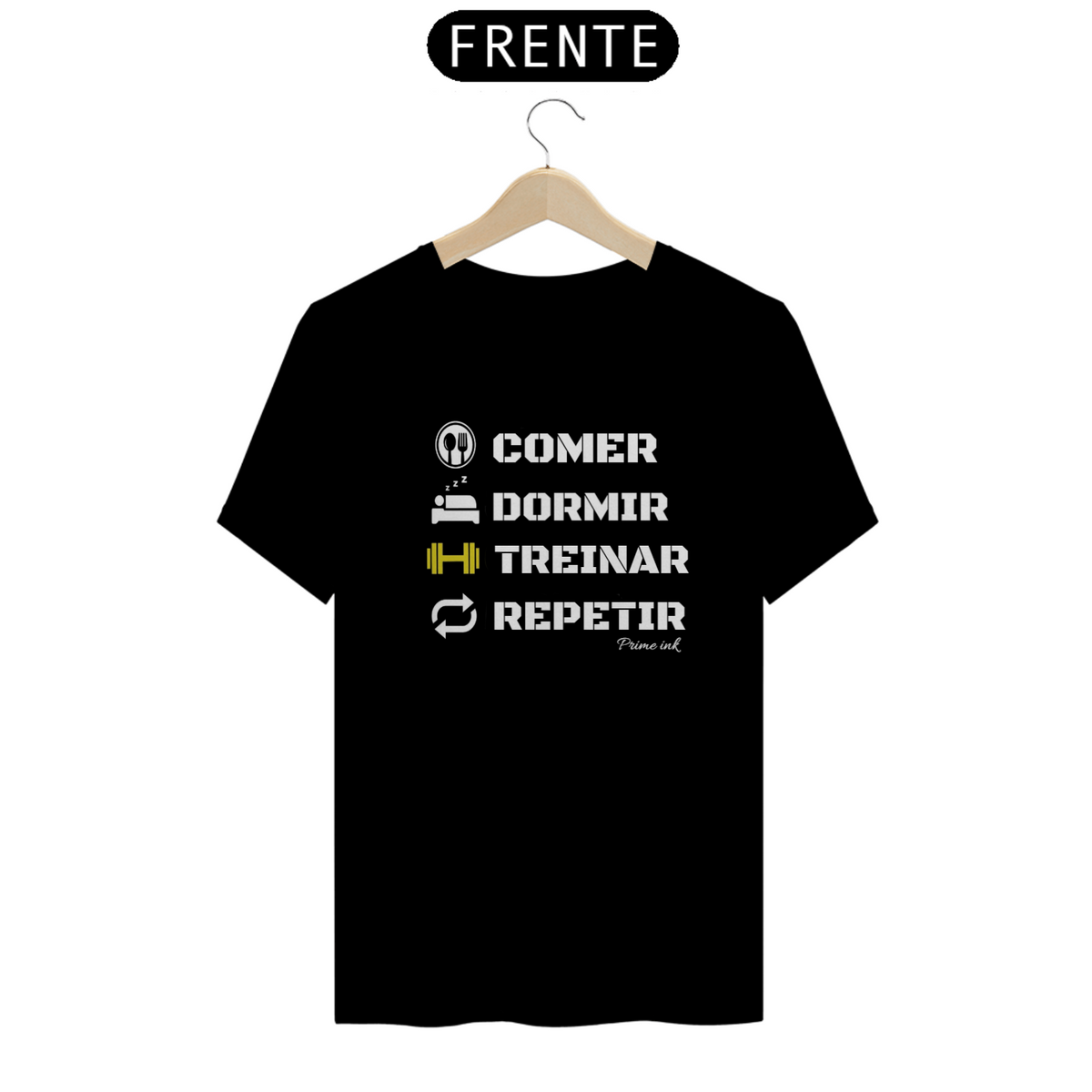 Nome do produto: Comer, dormir, treinar, repetir