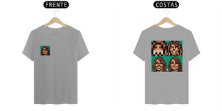 Nome do produtoCamiseta Mariah Carey Pixel Art Frente e Costas