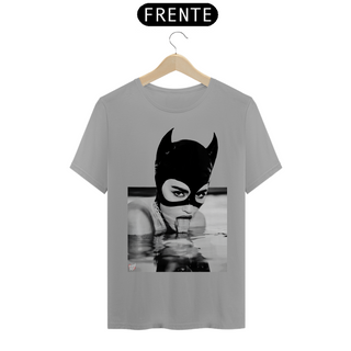 Nome do produtoCamiseta Catwoman Preto e Branco