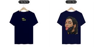 Nome do produtoCamiseta Dua Lipa CyberPunk Frente e Costas