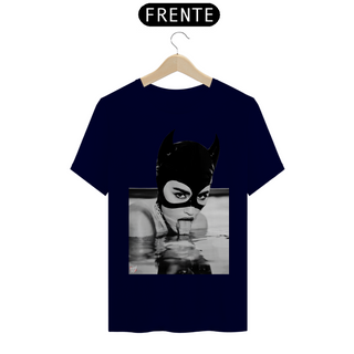 Nome do produtoCamiseta Catwoman Preto e Branco