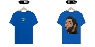 Nome do produtoCamiseta Dua Lipa CyberPunk Frente e Costas