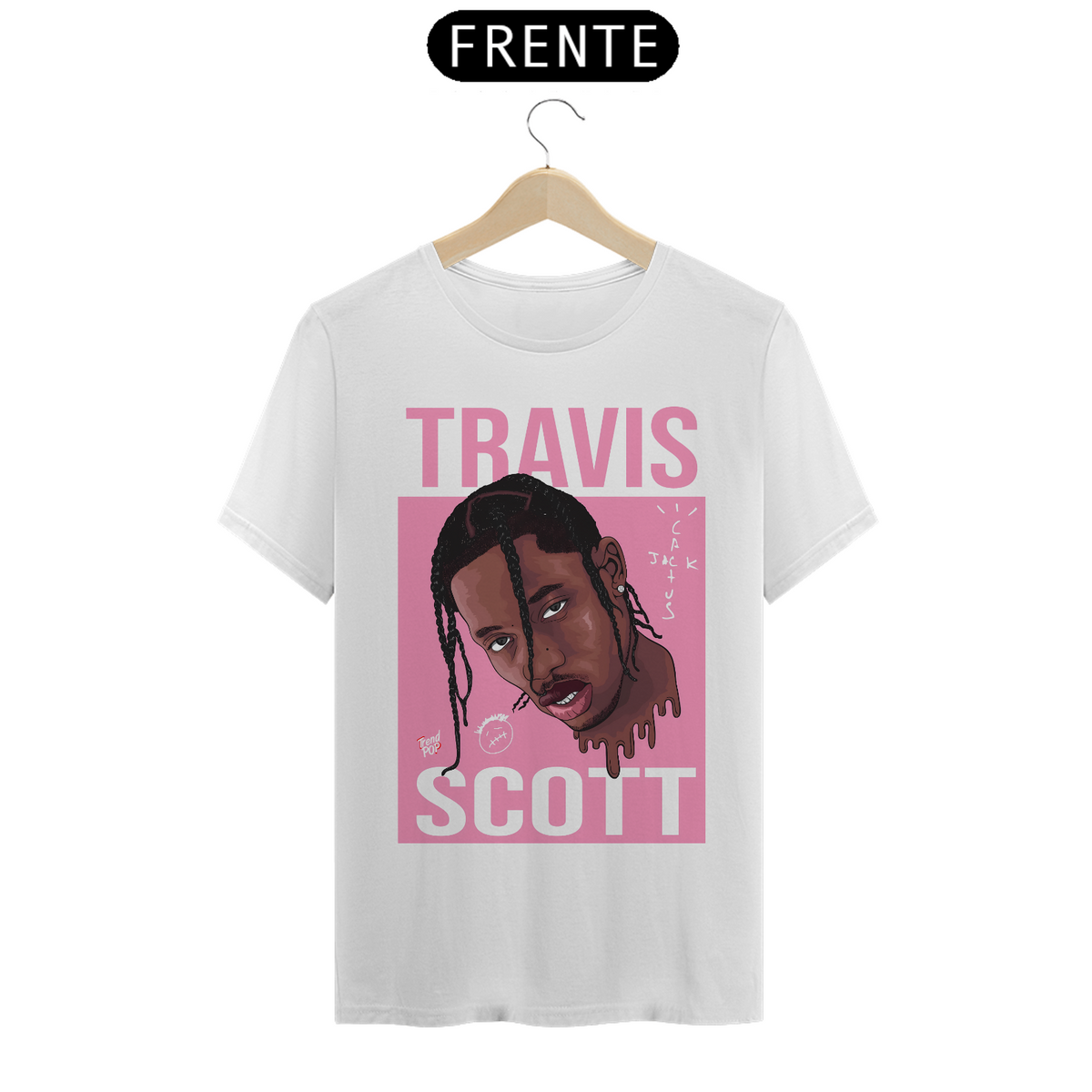 Nome do produto: Camiseta Travis Scott Melting