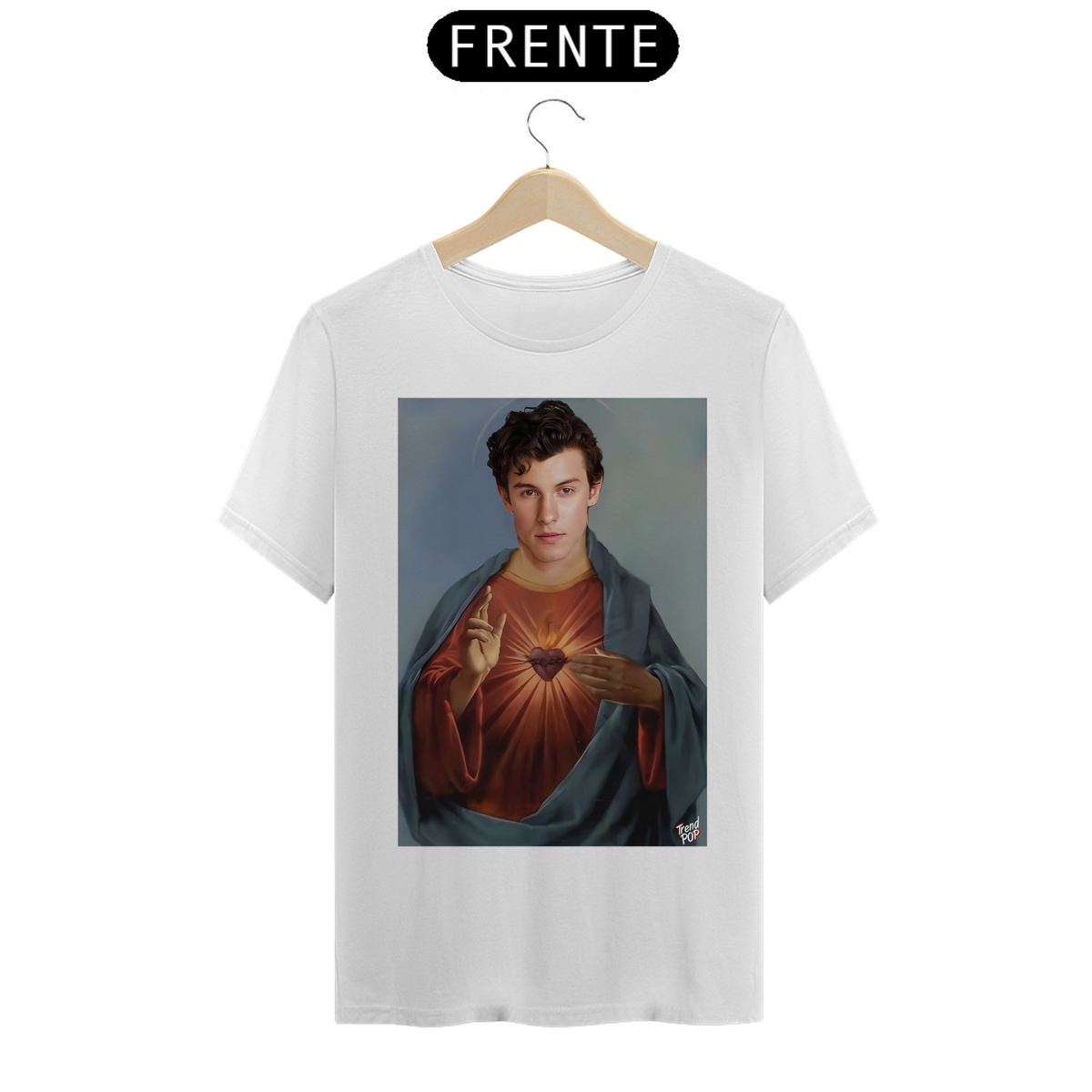 Nome do produto: Camiseta Shanwn Mendes Jesus Cristo