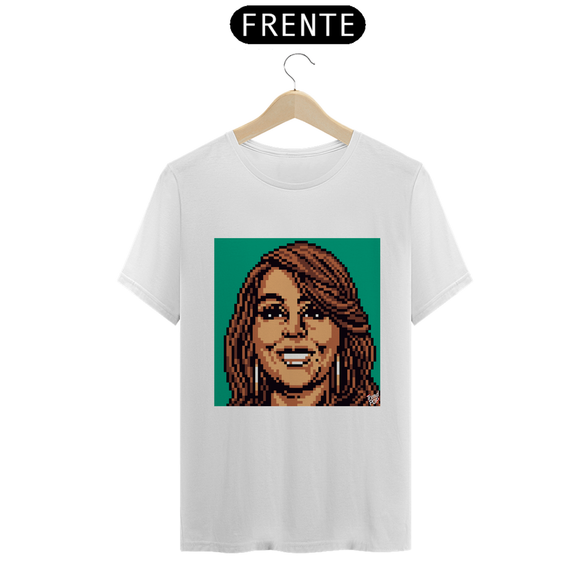 Nome do produto: Camiseta Mariah Carey Pixel Art