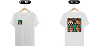 Nome do produtoCamiseta Mariah Carey Pixel Art Frente e Costas