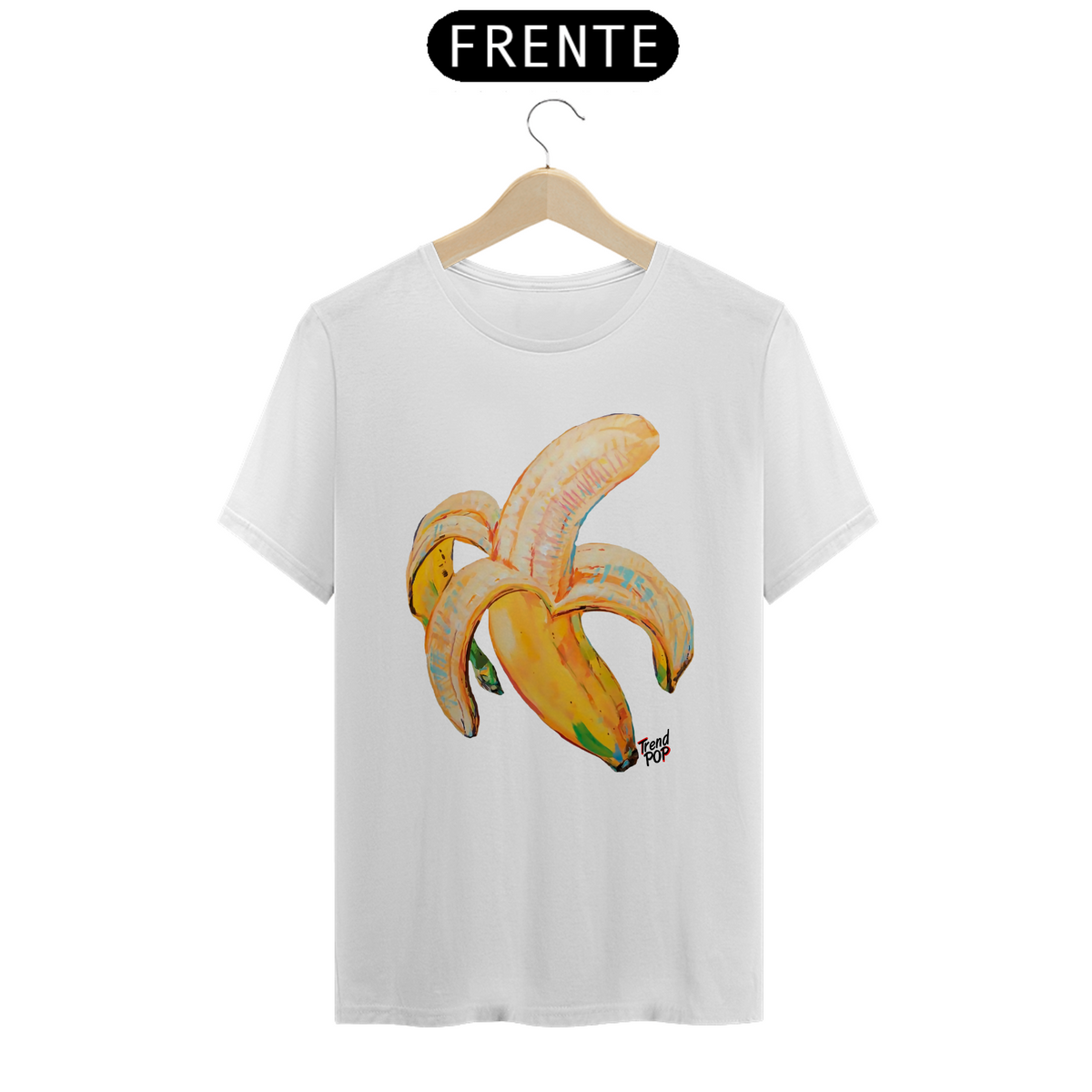 Nome do produto: Camiseta Banana BRANCA