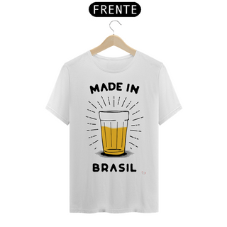 Camisa Made in Brasil - Copo Americano de Cerveja
