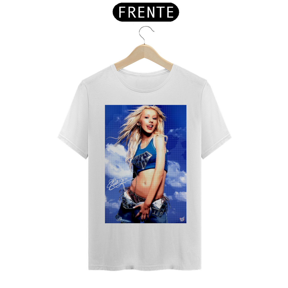 Nome do produto: Camiseta Christina Aguilera Dirty