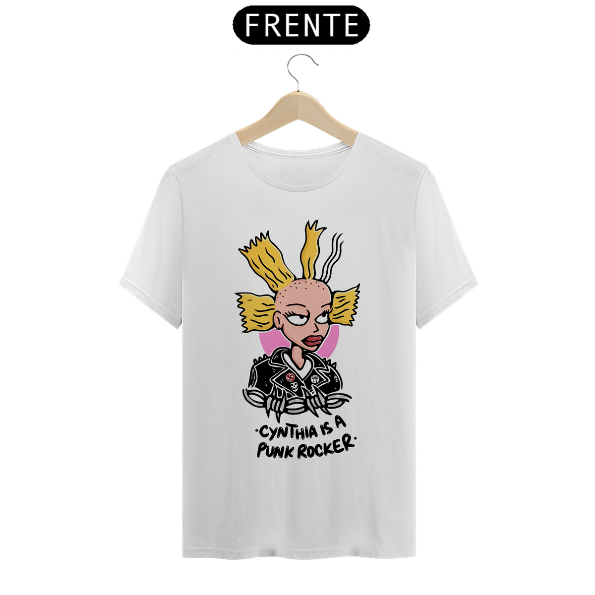 Nome do produto: Camiseta Cynthia Punk Rocker