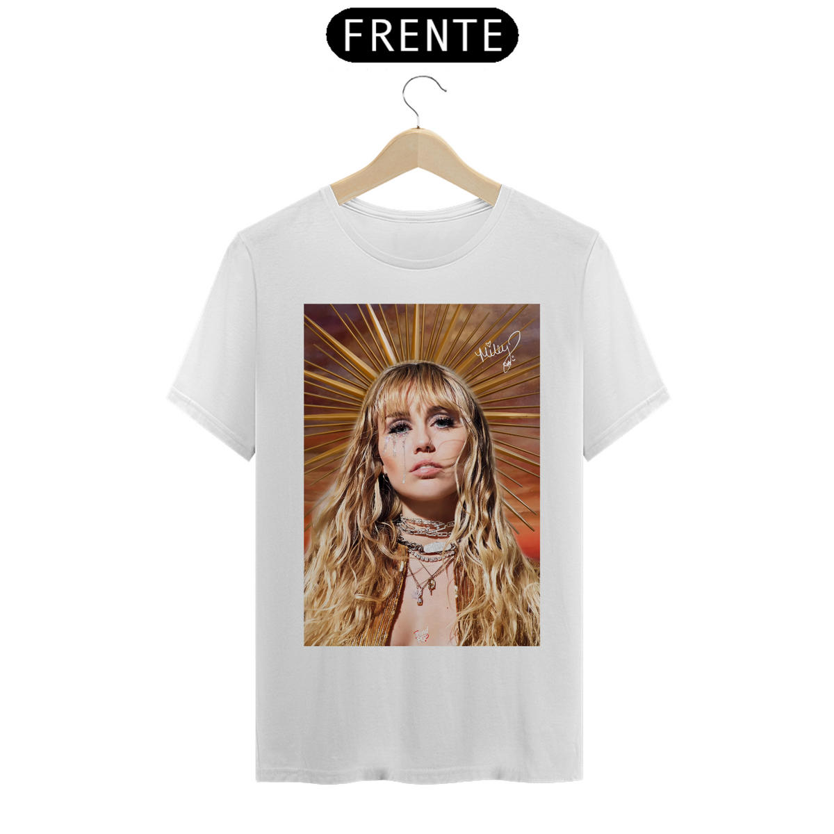 Nome do produto: Camisa Miley Cyrus Deusa